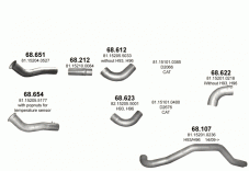 вихлопна система на MAN TGA 10.5 2004-2008 294-316-324kW