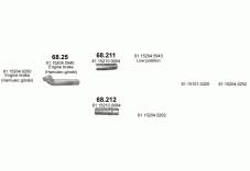 вихлопна система на MAN F2000 12.0 309kW